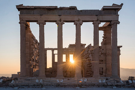 simsearch:6119-08126542,k - Acropolis at sunset, UNESCO World Heritage Site, Athens, Attica Region, Greece, Europe Stock Photo - Premium Royalty-Free, Code: 6119-09202901
