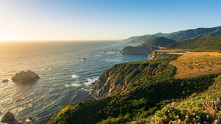 simsearch:6119-09203607,k - The Pacific coast in Pfeiffer Big Sur State Park between Los Angeles and San Francisco, California, United States of America, North America Stock Photo - Premium Royalty-Free, Code: 6119-09203308