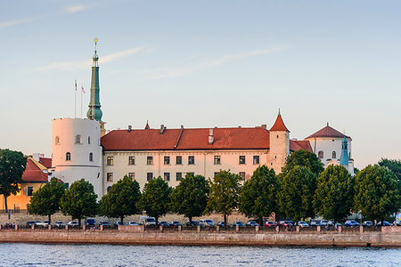 flèche (archit.) - Riga Castle, Riga, Latvia, Europe Photographie de stock - Premium Libres de Droits, Code: 6119-09228653