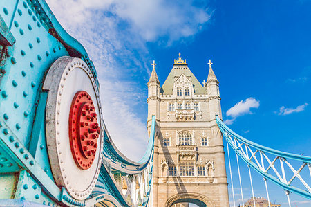 Tower Bridge, London, England, United Kingdom, Europe Stock Photo - Premium Royalty-Free, Code: 6119-09228850