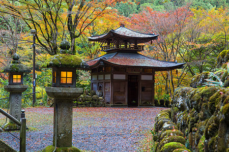 simsearch:6119-09238420,k - Otagi Nenbutsu-ji Temple, Arashiyama, Kyoto, Japan, Asia Stock Photo - Premium Royalty-Free, Code: 6119-09238438