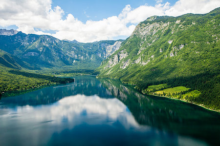 simsearch:6119-09238756,k - Lake Bohinj and its mountains, Slovenia, Europe Stockbilder - Premium RF Lizenzfrei, Bildnummer: 6119-09238777