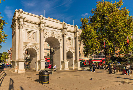 simsearch:400-04805909,k - Marble Arch, London, England, United Kingdom, Europe Foto de stock - Royalty Free Premium, Número: 6119-09238938