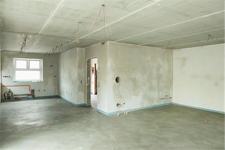 Construction site of new building Stockbilder - Premium RF Lizenzfrei, Bildnummer: 6121-07741234