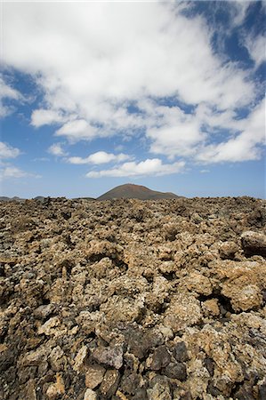 Volcanic landscape of Timanfaya National Park, Lanzarote Stock Photo - Premium Royalty-Free, Code: 6122-07695081