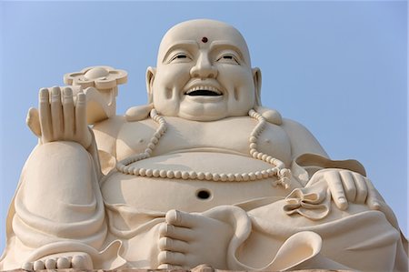 Large Buddha statue at Vung Tau, Ba Ria Province, Vietnam Stock Photo - Premium Royalty-Free, Code: 6122-08212698