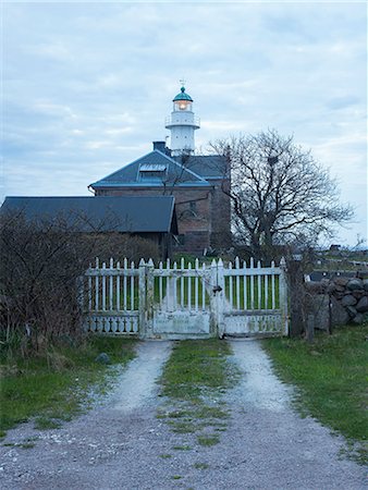 simsearch:6126-08643394,k - Sweden, Oland, Hogby Lighthouse Stock Photo - Premium Royalty-Free, Code: 6126-08643391