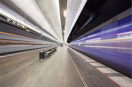 Sweden, Skane, Malmo, Central station interior Foto de stock - Sin royalties Premium, Código: 6126-08643566