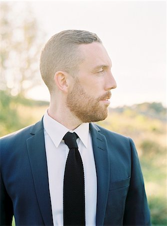 Sweden, Profile of groom Stock Photo - Premium Royalty-Free, Code: 6126-08644294