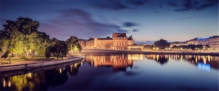 simsearch:6126-08636348,k - Sweden, Stockholm, View of city Stock Photo - Premium Royalty-Free, Code: 6126-08644471