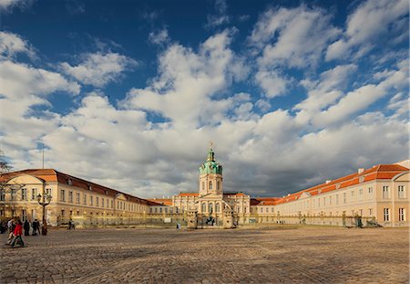 Germany, Berlin, Tyskland, View of Charlottenburg Palace Stock Photo - Premium Royalty-Free, Code: 6126-08644495
