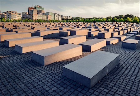 Germany, Berlin, Monument to the Murdered Jews of Europe Photographie de stock - Premium Libres de Droits, Code: 6126-08644552