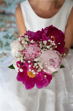 simsearch:6126-08635073,k - Sweden, Close up of bride's bouquet Stockbilder - Premium RF Lizenzfrei, Bildnummer: 6126-08635069