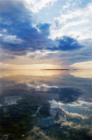 finnish - Finland, Varsinais-Suomi, Baltic Sea at dusk Photographie de stock - Premium Libres de Droits, Code: 6126-08781515