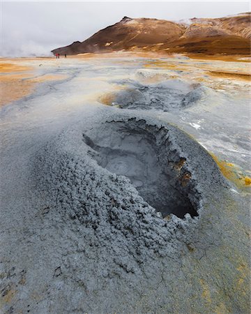 Hverarond field and Namafjall in Iceland Stock Photo - Premium Royalty-Free, Code: 6126-09102763