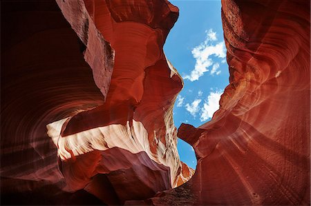 Antelope Canyon in Arizona Stock Photo - Premium Royalty-Free, Code: 6126-09102935