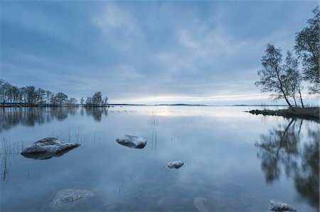 simsearch:6126-09103917,k - Lake in Ekereo, Sweden Foto de stock - Sin royalties Premium, Código: 6126-09103903