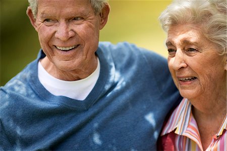 simsearch:693-06019332,k - Portrait of an affectionate elderly couple. Stockbilder - Premium RF Lizenzfrei, Bildnummer: 6128-08727842