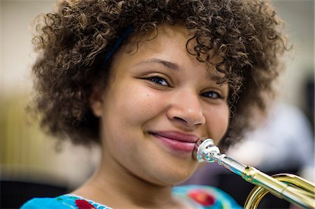 Teen and trumpet Stock Photos - Page 1 : Masterfile