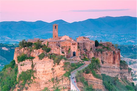 simsearch:6129-09057583,k - Europe,Italy,lazio,Viterbo district. Civita of Bagnoregio Foto de stock - Royalty Free Premium, Número: 6129-09044062