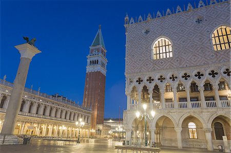 ducal palace - Europe,Italy,Veneto,Venice. San Marco square Stock Photo - Premium Royalty-Free, Code: 6129-09044579