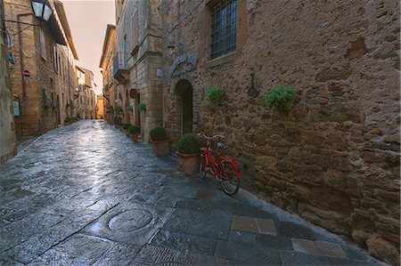 pienza - Europe, Italy, Pienza, province of Siena, Tuscany. Stockbilder - Premium RF Lizenzfrei, Bildnummer: 6129-09044732