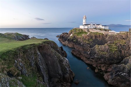 donegal - Fanad Head lighthouse, County Donegal, Ulster region, Ireland, Europe. Foto de stock - Sin royalties Premium, Código: 6129-09057790