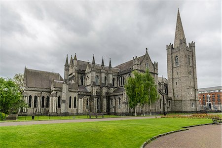 Saint Patrick's Cathedral in Dublin, Leinster, Ireland, Europe. Foto de stock - Sin royalties Premium, Código: 6129-09057705