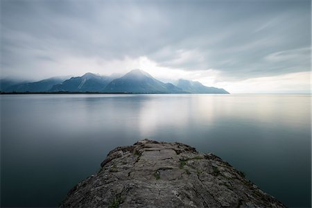 switzerland lake - Leman lake, Canton of Vaud, Switzerland, Swiss alps Stock Photo - Premium Royalty-Free, Code: 6129-09086765