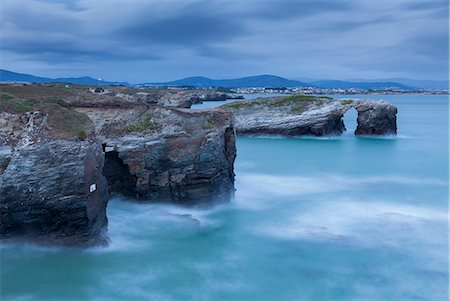 simsearch:879-09033422,k - Beach of the Cathedrals, Ribadeo, Lugo, Galicia, Spain, Europe. Stock Photo - Premium Royalty-Free, Code: 6129-09086790