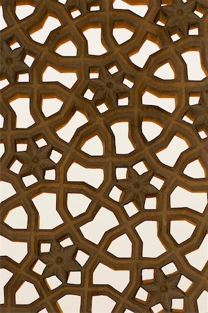 Close-up of a stone grille, Rajmahal, Jaisalmer, Rajasthan, India Stock Photo - Premium Royalty-Free, Code: 625-00806009