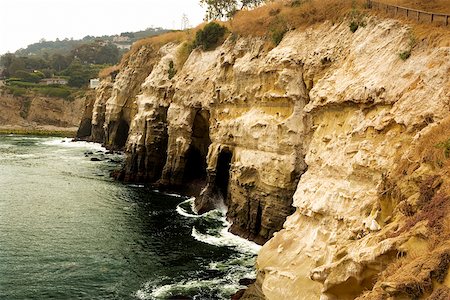 simsearch:625-00804353,k - High angle view of a cliff, La Jolla Reefs, San Diego Bay, California, USA Foto de stock - Sin royalties Premium, Código: 625-00806199