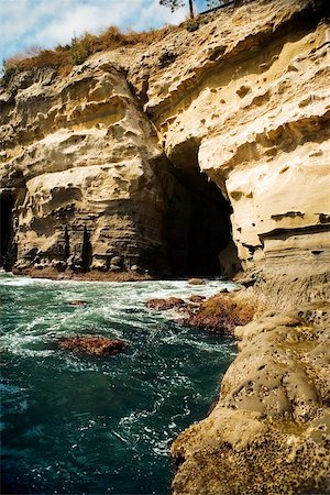 simsearch:625-00801343,k - Low angle view of a cliff, La Jolla Reefs, San Diego Bay, California, USA Stock Photo - Premium Royalty-Free, Code: 625-00806359