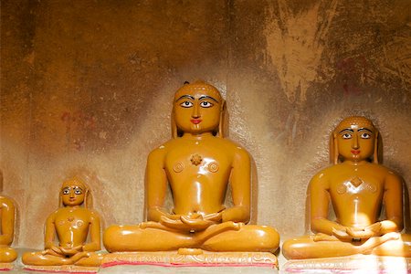 simsearch:625-01094657,k - Array von Statuen in einem Tempel, Jaisalmer, Rajasthan, Indien Stockbilder - Premium RF Lizenzfrei, Bildnummer: 625-00806453