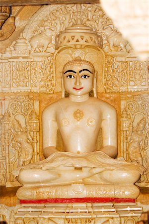 simsearch:625-01094657,k - Statue einer religiösen Figur in einem Tempel, Jaisalmer, Rajasthan, Indien Stockbilder - Premium RF Lizenzfrei, Bildnummer: 625-00806465