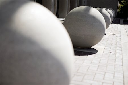 Close-up of stone spheres, Washington DC, USA Stock Photo - Premium Royalty-Free, Code: 625-00806554