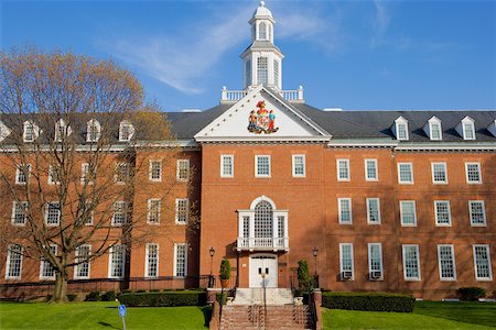 Façade d'un bâtiment, Annapolis, Maryland, USA Photographie de stock - Premium Libres de Droits, Code: 625-00800903