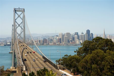 simsearch:625-01094719,k - High angle view of a bridge, Golden Gate Bridge, San Francisco California, USA Stock Photo - Premium Royalty-Free, Code: 625-00801297