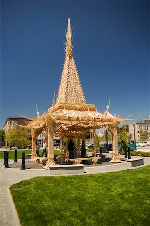 simsearch:625-00805493,k - Panoramic view of a carved temple Hayes Green, San Francisco, California, USA Stock Photo - Premium Royalty-Free, Code: 625-00801334