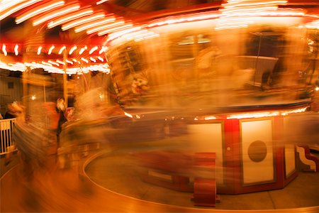 simsearch:625-00806318,k - Close-up of a carousel at night Stock Photo - Premium Royalty-Free, Code: 625-00801671