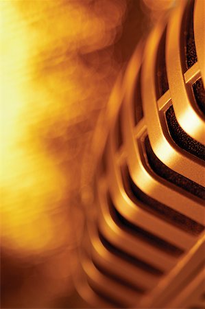 simsearch:625-00801801,k - Extreme close-up of microphone Stock Photo - Premium Royalty-Free, Code: 625-00801779