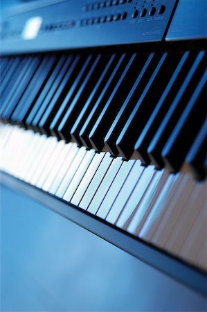 synthesizer - Close-up of electric keyboard Stock Photo - Premium Royalty-Free, Code: 625-00801780