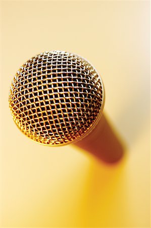 simsearch:625-00801801,k - Close-up of microphone Stock Photo - Premium Royalty-Free, Code: 625-00801810