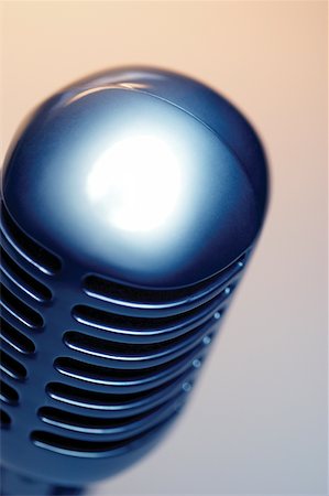 simsearch:625-00801801,k - Close-up of microphone Stock Photo - Premium Royalty-Free, Code: 625-00801840