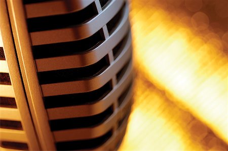 simsearch:625-00801801,k - Extreme close-up of microphone Stock Photo - Premium Royalty-Free, Code: 625-00801899
