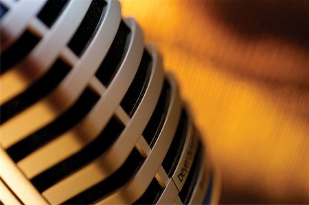 simsearch:625-00801801,k - Extreme close-up of microphone Stock Photo - Premium Royalty-Free, Code: 625-00801900