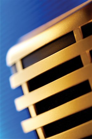 simsearch:625-00801801,k - Extreme close-up of microphone Stock Photo - Premium Royalty-Free, Code: 625-00801902