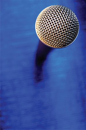 simsearch:625-00801801,k - Close-up of microphone Stock Photo - Premium Royalty-Free, Code: 625-00801920