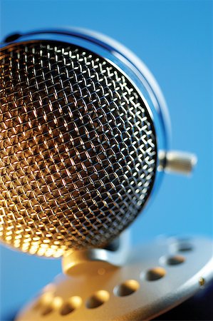 simsearch:625-00801801,k - Extreme close-up of microphone Stock Photo - Premium Royalty-Free, Code: 625-00801973