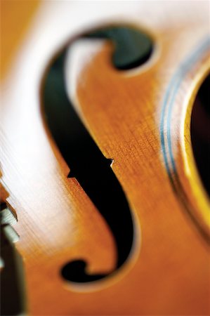 still life violin - Extreme close-up of violin Stock Photo - Premium Royalty-Free, Code: 625-00802009